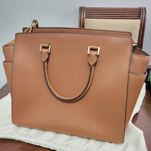 Michael Kors Brown Satchel Bag - Picture 7 of 8